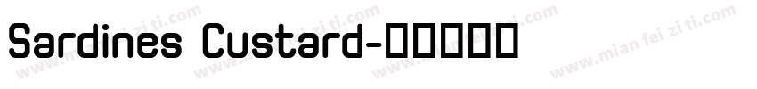 Sardines Custard字体转换